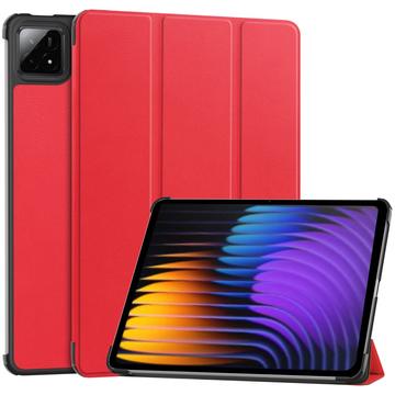 Custodia Smart Folio serie Tri-Fold per Xiaomi Pad 7, Pad 7 Pro - Rossa