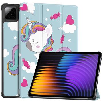 Custodia Smart Folio serie Tri-Fold per Xiaomi Pad 7/7 Pro - Unicorno