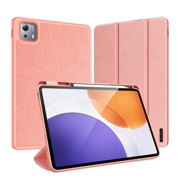 Custodia Smart Folio Tri-Fold Dux Ducis Domo per Xiaomi Pad 7S Pro 12.5 - Rosa