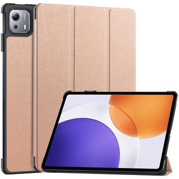 Custodia Smart Folio serie Tri-Fold per Xiaomi Pad 7S Pro 12.5 - Oro rosa