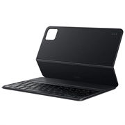 Custodia a libro con tastiera per Xiaomi Pad 8/8 Pro - QWERTY, layout USA - Grigio