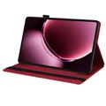 Custodia Folio stile business per Xiaomi Pad 9 Pro Max - Rossa