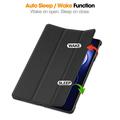 Custodia Smart Folio serie Tri-Fold per Xiaomi Pad 9 Pro - Nera