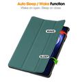 Custodia Smart Folio per Xiaomi Pad 9 Pro serie Tri-Fold - Verde scuro