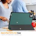 Custodia Smart Folio per Xiaomi Pad 9 Pro serie Tri-Fold - Verde scuro
