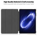 Custodia Smart Folio per Xiaomi Pad 9 Pro Serie Tri-Fold - Grigia