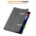 Custodia Smart Folio per Xiaomi Pad 9 Pro Serie Tri-Fold - Grigia