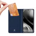 Custodia Flip Dux Ducis Skin Pro per Xiaomi Poco C81/C81 Pro - Blu