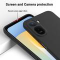Custodia in silicone liquido con cinghia a mano per Xiaomi Poco C81 Pro