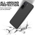 Custodia in silicone liquido con cinghia a mano per Xiaomi Poco C81 Pro