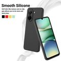 Custodia in silicone liquido con cinghia a mano per Xiaomi Poco C81x