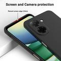 Custodia in silicone liquido con cinghia a mano per Xiaomi Poco C81x