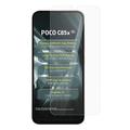 Protezione dello schermo in vetro temperato per Xiaomi Poco C85x - 9H - Case Friendly - Trasparente