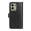 Xiaomi Poco C95 Pro Custodia a portafoglio con supporto - Nera