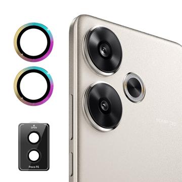 Hat Prince Protezione per obiettivo fotocamera per Xiaomi Redmi Turbo 3/Poco F6 - Colori Vivaci