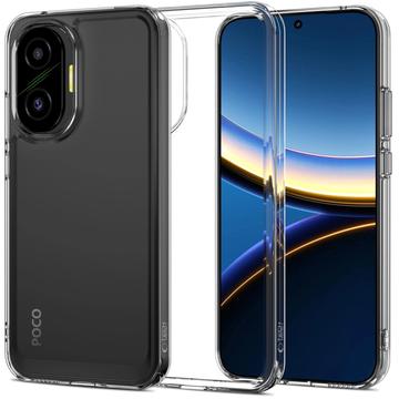 Custodia Ibrida Tech-Protect Flexair per Xiaomi Poco F7 - Trasparente