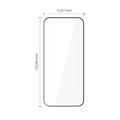 Protezione dello schermo in vetro temperato Xiaomi Poco F8 Pro Tech-Protect Glass Fit+ - 2 pz. - Nero