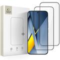 Protezione dello schermo in vetro temperato Xiaomi Poco F8 Ultra Tech-Protect Glass Fit+ - 2 pz. - Nero