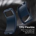 Custodia in TPU spazzolato per Xiaomi Poco F9 Ultra - Fibra di Carbonio - Blu