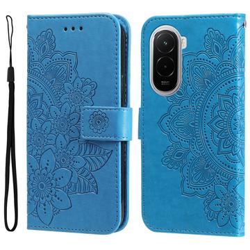 Custodia a portafoglio per Xiaomi Poco M7 4G serie Mandala