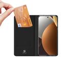 Custodia Flip Dux Ducis Skin Pro per Xiaomi Poco M8 Pro/Redmi Note 15 Pro+ - Nera