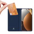 Custodia Flip Dux Ducis Skin Pro per Xiaomi Poco M8 Pro/Redmi Note 15 Pro+ 5G - Blu