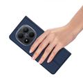 Custodia Flip Dux Ducis Skin Pro per Xiaomi Poco M8 Pro/Redmi Note 15 Pro+ 5G - Blu