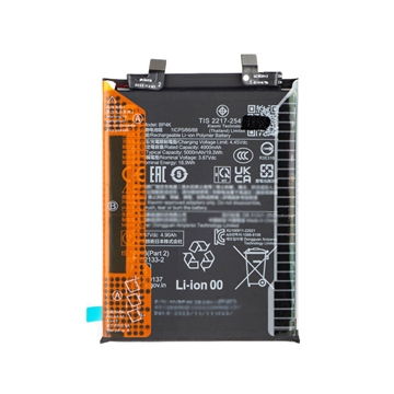 Batteria BP4K per Xiaomi Poco X5 Pro, Redmi Note 12 Pro - 5000mAh