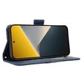 Custodia a portafoglio per Xiaomi Poco X8 - Blu