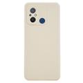 Custodia in TPU Opaca Anti-Impronte per Xiaomi Redmi 12C - Bianca