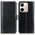 Xiaomi Redmi 13x Custodia a portafoglio con supporto - Nera