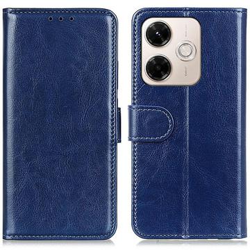 Xiaomi Redmi 13x Custodia a portafoglio con supporto - Blu