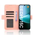 Custodia per Xiaomi Redmi 15C con portamonete - Rosa
