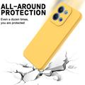 Custodia in silicone liquido con cinghia a mano per Xiaomi Redmi 15C