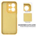 Custodia in silicone liquido con cinghia a mano per Xiaomi Redmi 15C
