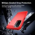 Custodia in TPU spazzolato per Xiaomi Redmi 15a/R70/R70m - Fibra di Carbonio
