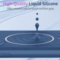 Custodia in silicone liquido per Xiaomi Redmi 17 5G/4G - Compatibile con MagSafe - Blu scuro