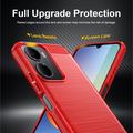 Custodia in TPU spazzolato per Xiaomi Redmi A7 Pro - Fibra di Carbonio