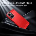 Custodia in TPU spazzolato per Xiaomi Redmi A7 Pro - Fibra di Carbonio