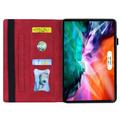Custodia Folio stile business per Xiaomi Redmi K Pad 2 - Rossa