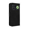 Custodia a portafoglio per Xiaomi Redmi K100 Pro/Poco F9 Pro - Nera