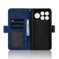 Custodia a portafoglio per Xiaomi Redmi K100 Pro/Poco F9 Pro - Blu