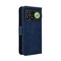 Custodia a portafoglio per Xiaomi Redmi K100 Pro/Poco F9 Pro - Blu