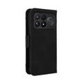 Custodia a portafoglio per Xiaomi Redmi K100 Pro Max/Poco F9 Ultra - Nera