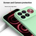 Custodia in silicone liquido con cinghia a mano per Xiaomi Redmi K100 Pro Max/Poco F9 Ultra - Verde