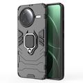 Custodia ibrida Xiaomi Redmi K80/Poco F7 Pro con supporto ad anello - nera