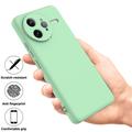 Custodia in silicone liquido con cinghia a mano per Xiaomi Redmi K80 Pro/Poco F7 Ultra