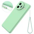 Custodia in silicone liquido con cinghia a mano per Xiaomi Redmi K80 Pro/Poco F7 Ultra
