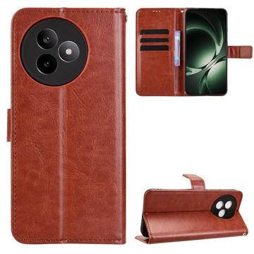 Xiaomi Redmi K80 Ultra Custodia a portafoglio con supporto - Marrone