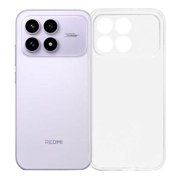 Custodia in TPU antiscivolo per Xiaomi Redmi K90/Poco F8 Pro - Trasparente